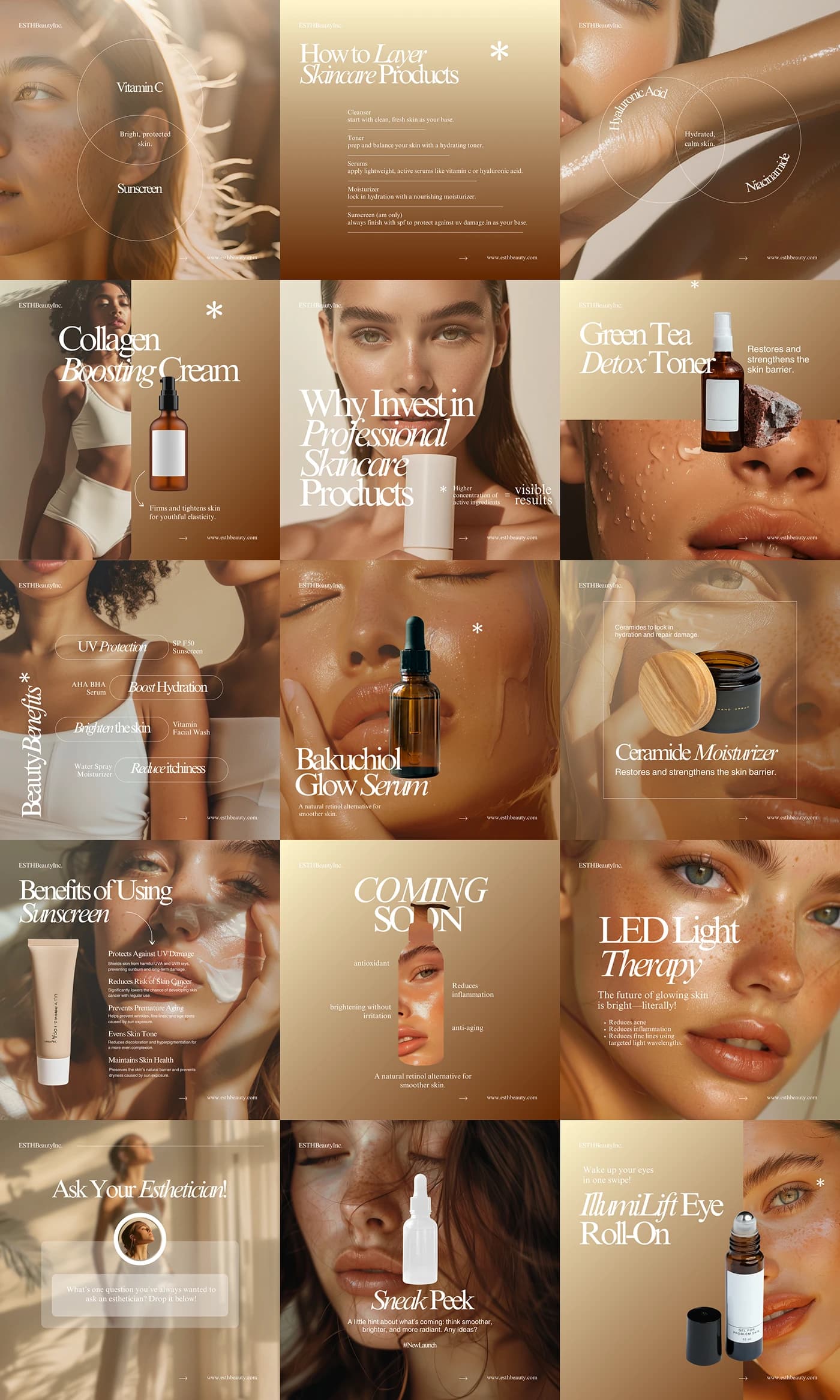 Beauty & Esthetician Branding cover image