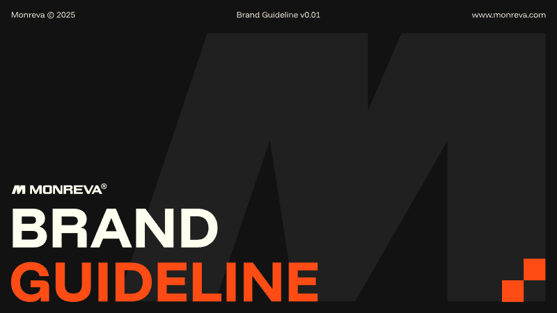 Monreva Brand Guidelines cover image