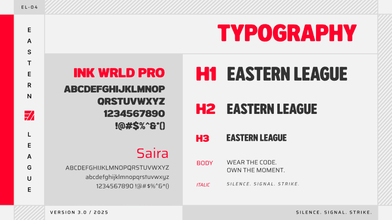 Eastern League Brand Guidelines - Image 5