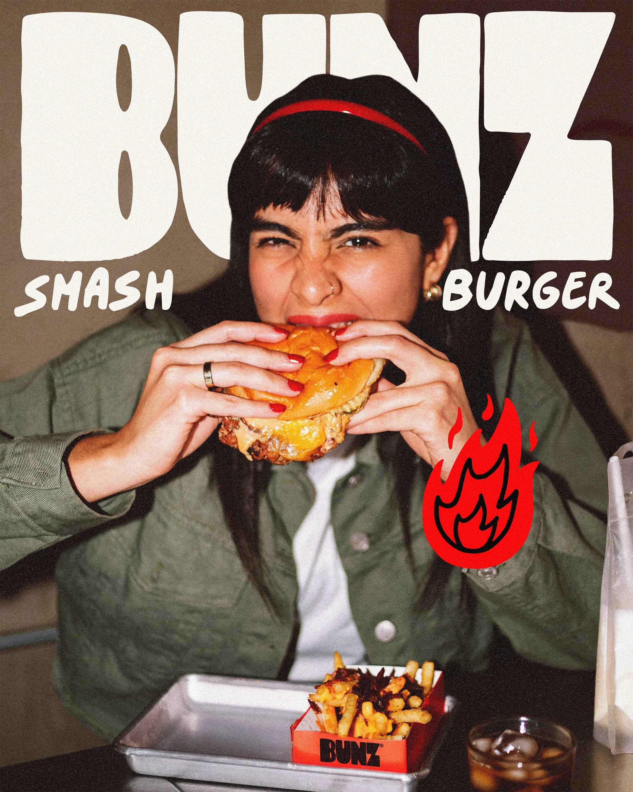 BUNZ — Smash Burger with Attitude — Hero Campaign